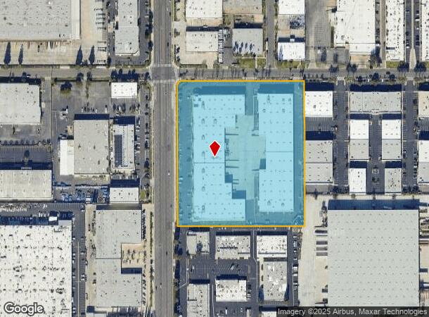  1350 S State College Blvd, Anaheim, CA Parcel Map