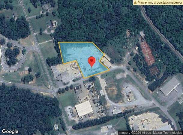  520 Industrial Dr, Rockmart, GA Parcel Map