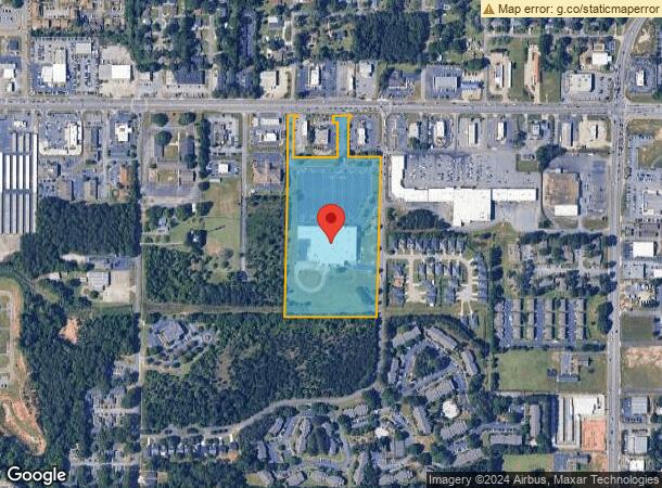  207 Russell Pkwy, Warner Robins, GA Parcel Map