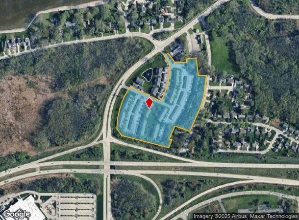 2100 E Nicolet Dr, Green Bay, WI Parcel Map