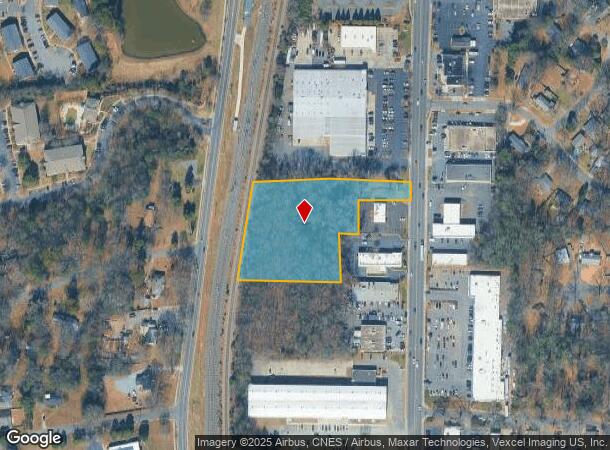 6400 S Bv Blvd, Charlotte, NC Parcel Map