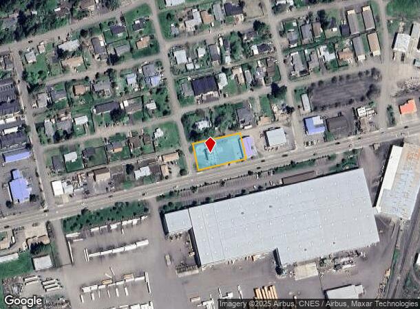 565 W Central Ave, Sutherlin, OR Parcel Map