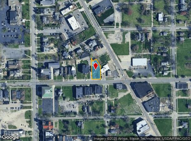  408 W Bancroft St, Toledo, OH Parcel Map