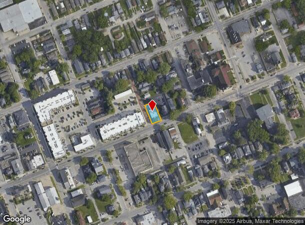  601 E Spring St, New Albany, IN Parcel Map