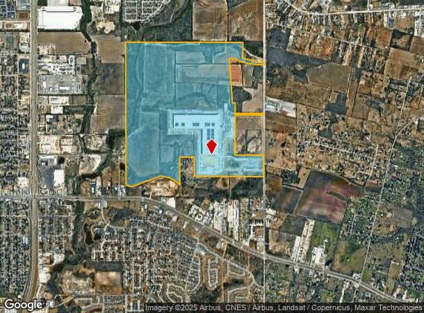  2045 S Foster Rd, San Antonio, TX Parcel Map