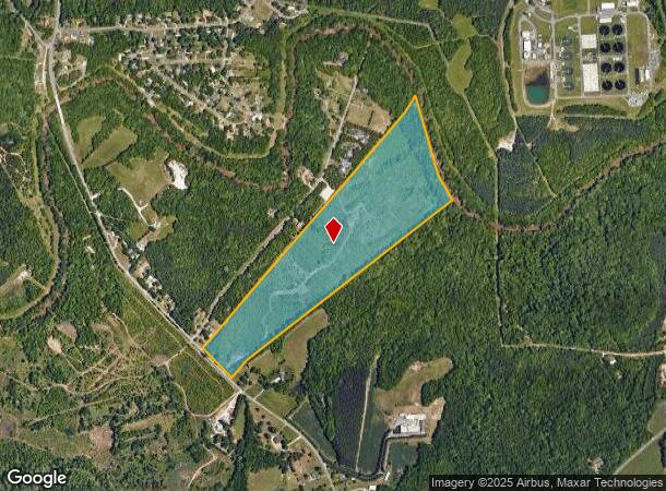 7235 Flowes Store Rd, Concord, NC Parcel Map