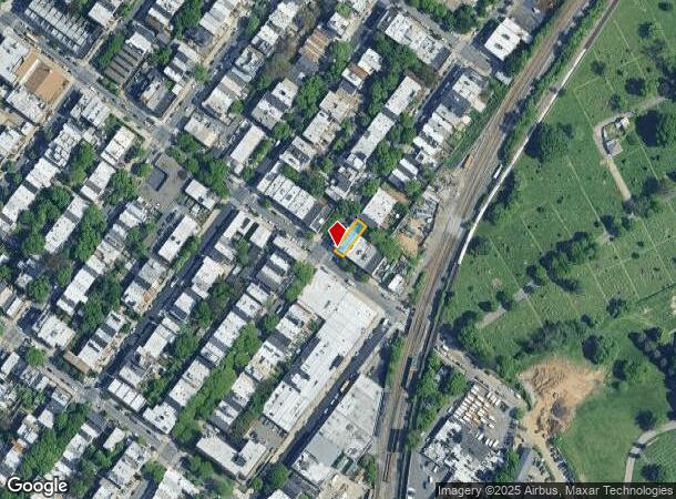  661 Central Ave, Brooklyn, NY Parcel Map