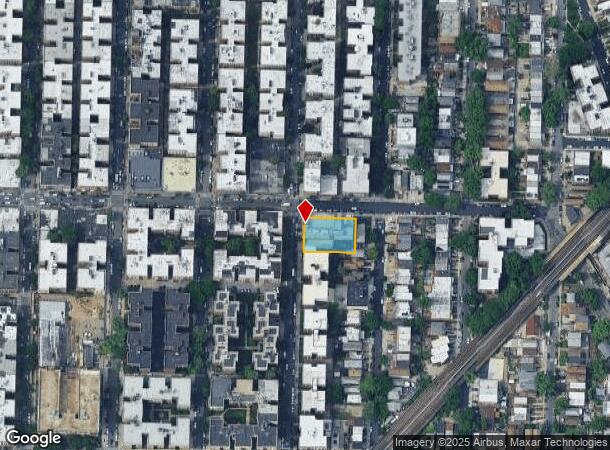  2126 Barnes Ave, Bronx, NY Parcel Map