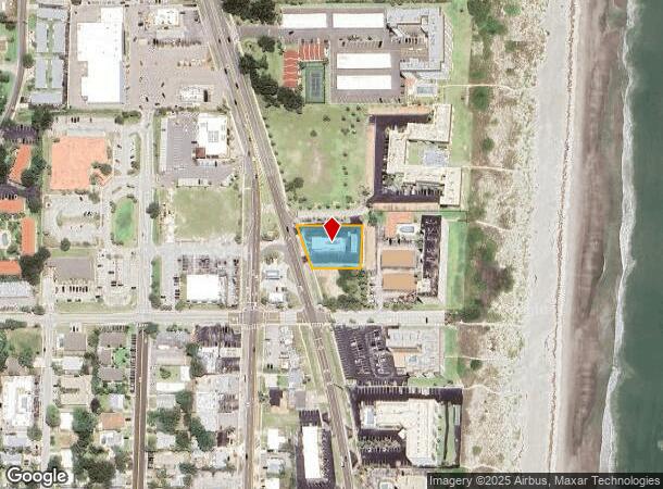 410 N Atlantic Ave, Cocoa Beach, FL Parcel Map