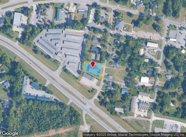 202 Arnette St, Murfreesboro, TN Parcel Map