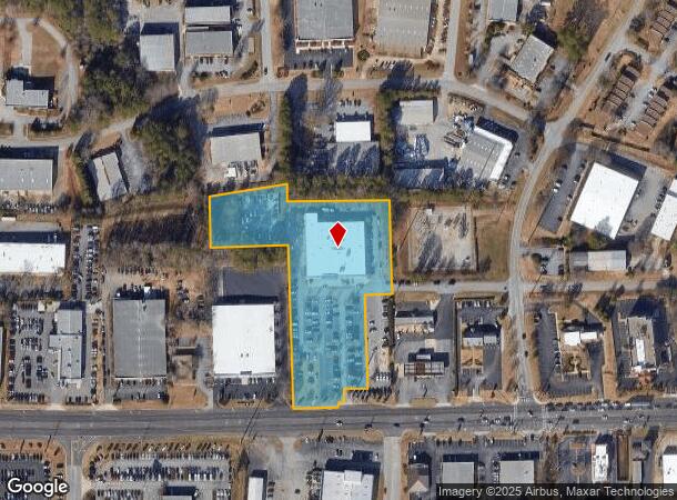  4110 Atlanta Hwy, Athens, GA Parcel Map