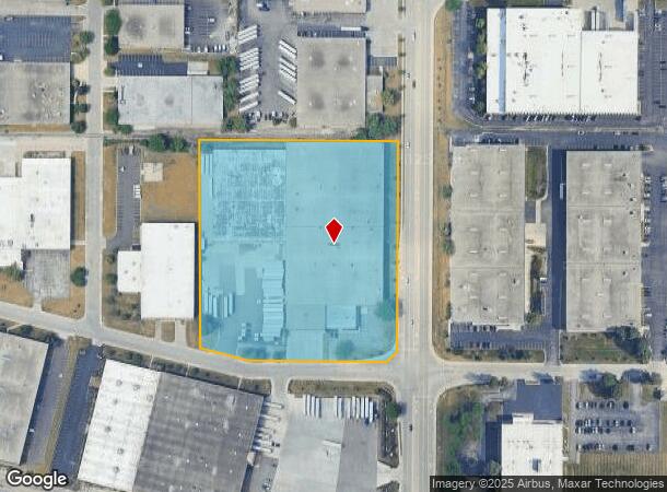  1225 W Bryn Mawr Ave, Itasca, IL Parcel Map