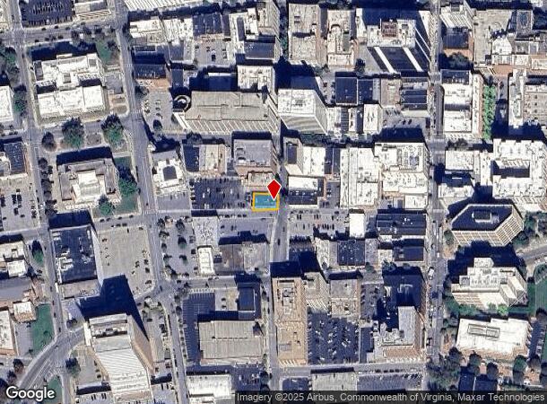  413 1St St Sw, Roanoke, VA Parcel Map