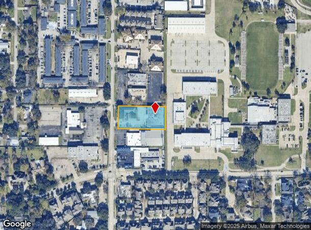 1416 Campbell Rd, Houston, TX Parcel Map