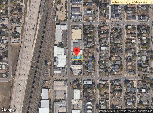  2256 S Delaware St, Denver, CO Parcel Map