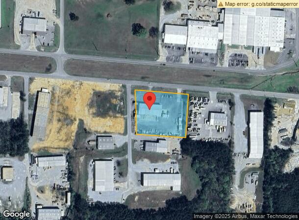  714 Industrial Park Dr, Pell City, AL Parcel Map