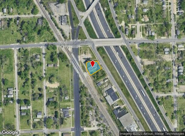 17905 Walter P Chrysler Fwy, Highland Park, MI Parcel Map