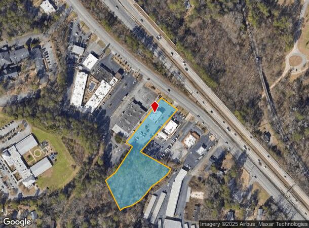  2480 Riverside Dr, Macon, GA Parcel Map