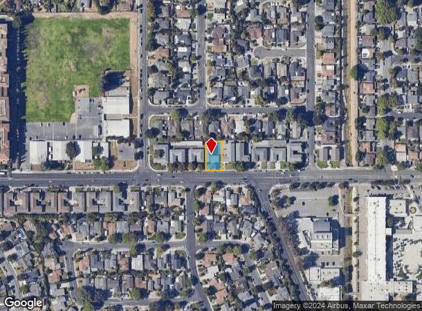  3381 Monroe St, Santa Clara, CA Parcel Map