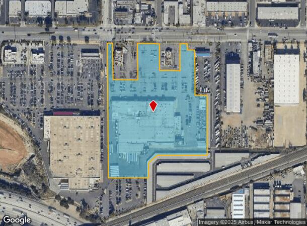 1120 W Foothill Blvd, Azusa, CA Parcel Map