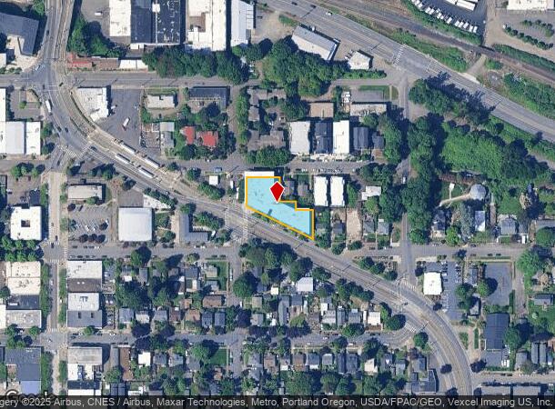  8338 N Interstate Ave, Portland, OR Parcel Map