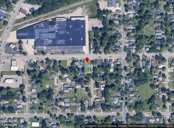 305 W Beecher St, Adrian, MI Parcel Map