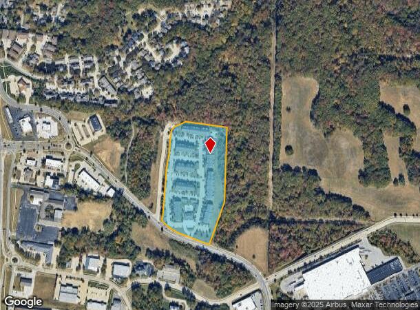  817 E Green Meadows Rd, Columbia, MO Parcel Map