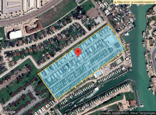  702 Champion Ave, Port Isabel, TX Parcel Map