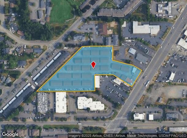  9830 Evergreen Way, Everett, WA Parcel Map