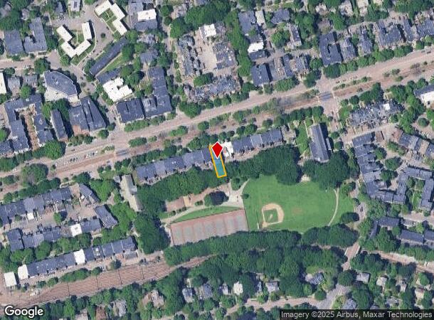 1803 Beacon St, Brookline, MA Parcel Map