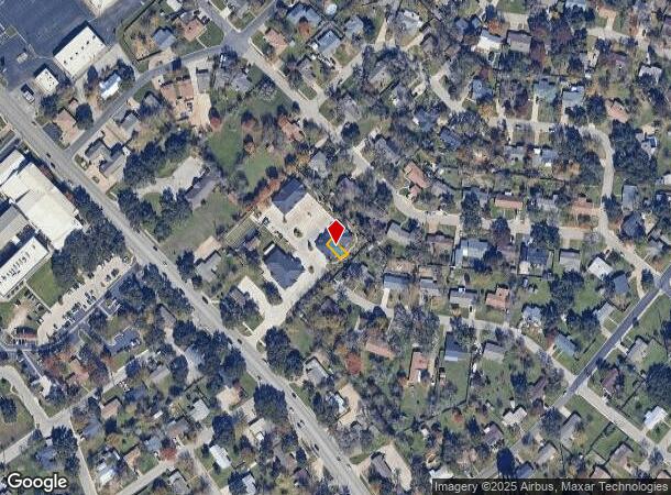 1625 Williams Dr, Georgetown, TX Parcel Map