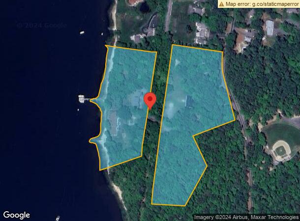  586 Shore Rd, Pocasset, MA Parcel Map