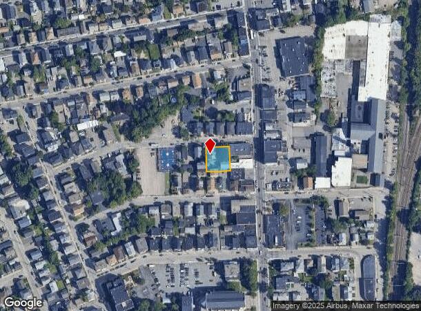 16 Ledge St, Central Falls, RI Parcel Map