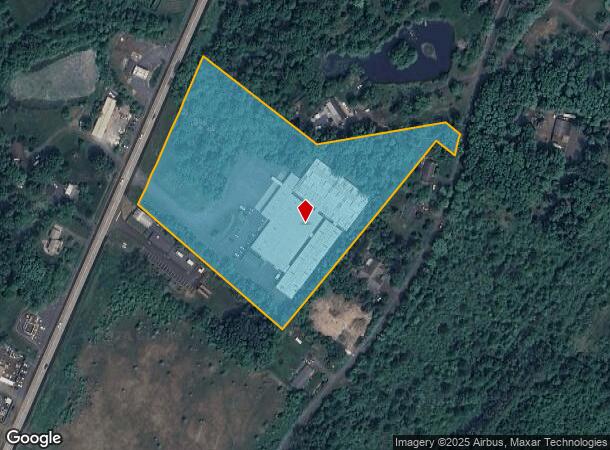  6805 Easton Rd, Pipersville, PA Parcel Map