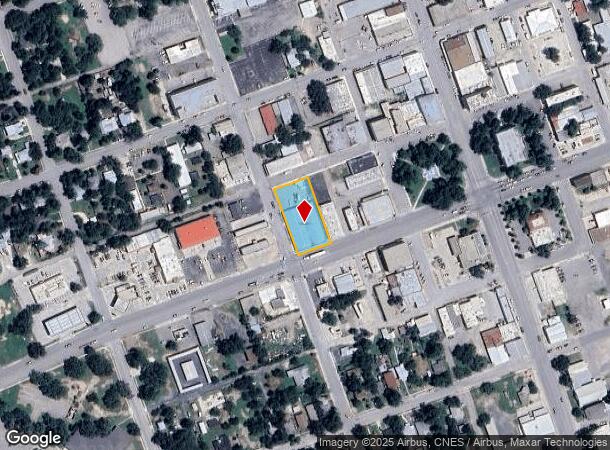  128 W Main St, Uvalde, TX Parcel Map