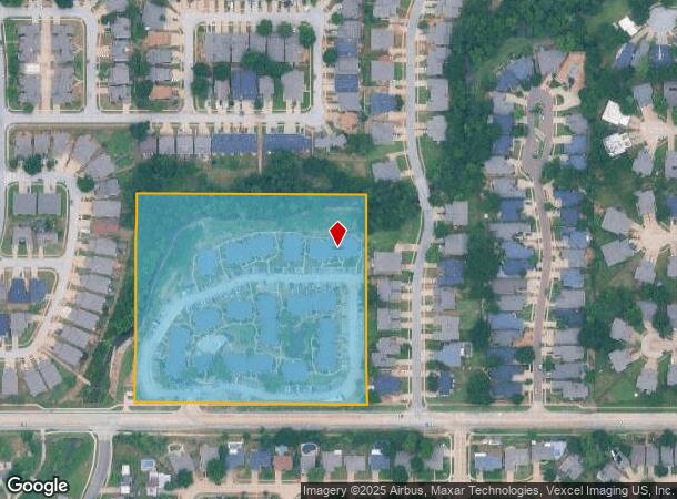 4119 W Main St, Norman, OK Parcel Map