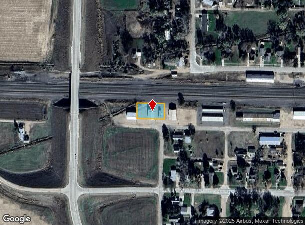 890 N Prairie Trace Rd, Hershey, NE Parcel Map
