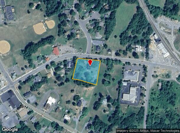 8277 E Main St, Marshall, VA Parcel Map