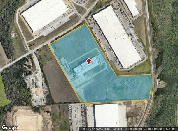  4616 Langdon Rd, Dallas, TX Parcel Map