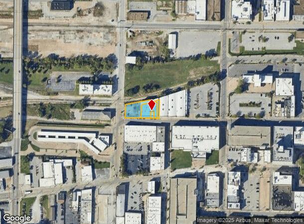  509 W Olive St, Springfield, MO Parcel Map