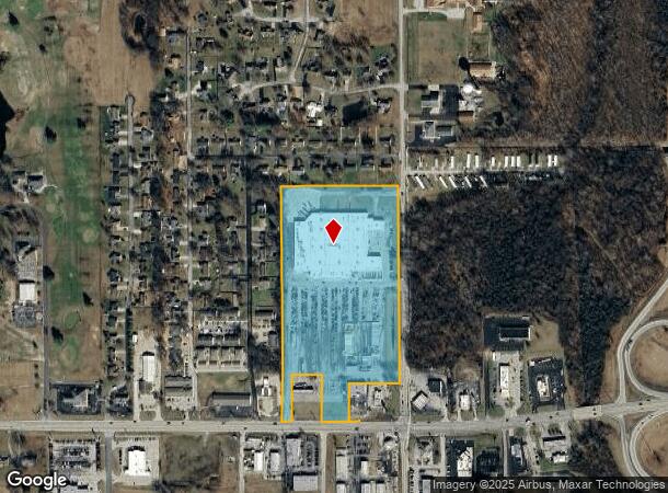  1618 W Mcclain Ave, Scottsburg, IN Parcel Map