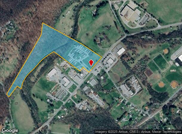 Brittani Cir, Buchanan, VA Parcel Map