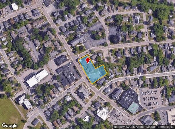 121 N Main St, Attleboro, MA Parcel Map