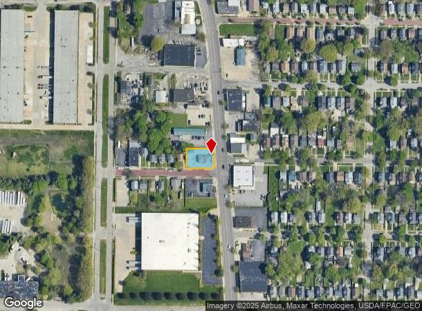  1510 S Main St, Akron, OH Parcel Map