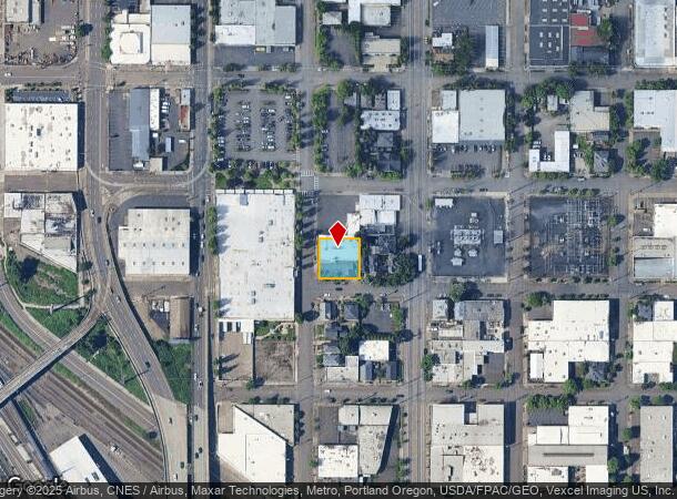 611 Se Harrison St, Portland, OR Parcel Map