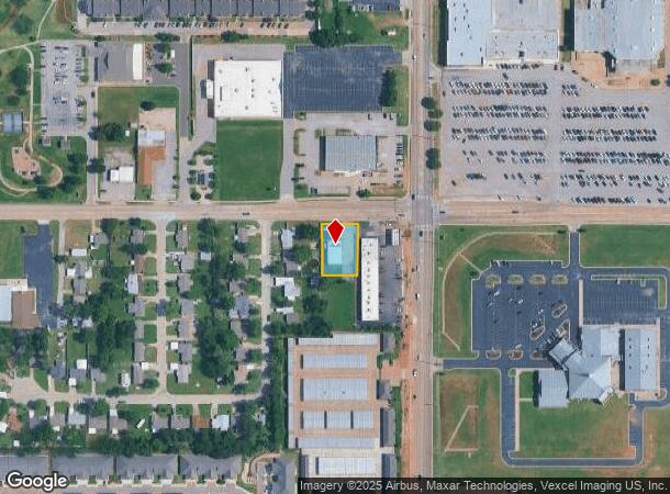  704 E Main St, Moore, OK Parcel Map