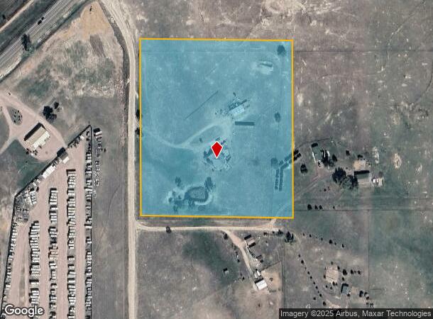  9611 Curtis Rd, Peyton, CO Parcel Map