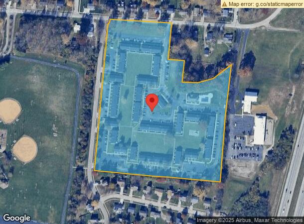  300 Cardinal Dr, Cincinnati, OH Parcel Map