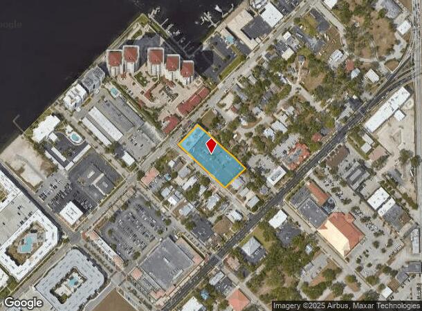  2075 W First St, Fort Myers, FL Parcel Map