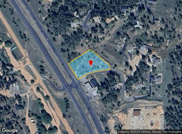 2701 Mountain Glen Ct, Woodland Park, CO Parcel Map